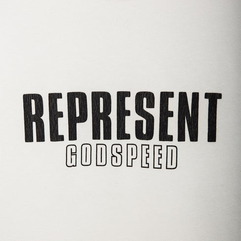 Represent Godspeed T-Shirt Flat White MLM4222-072 Degli Uberti